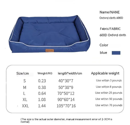Bite-Resistant Waterproof Dog Mat WEM Support (www.WEM.support)