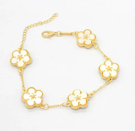 Double-Sided Plum Blossom Bracelet