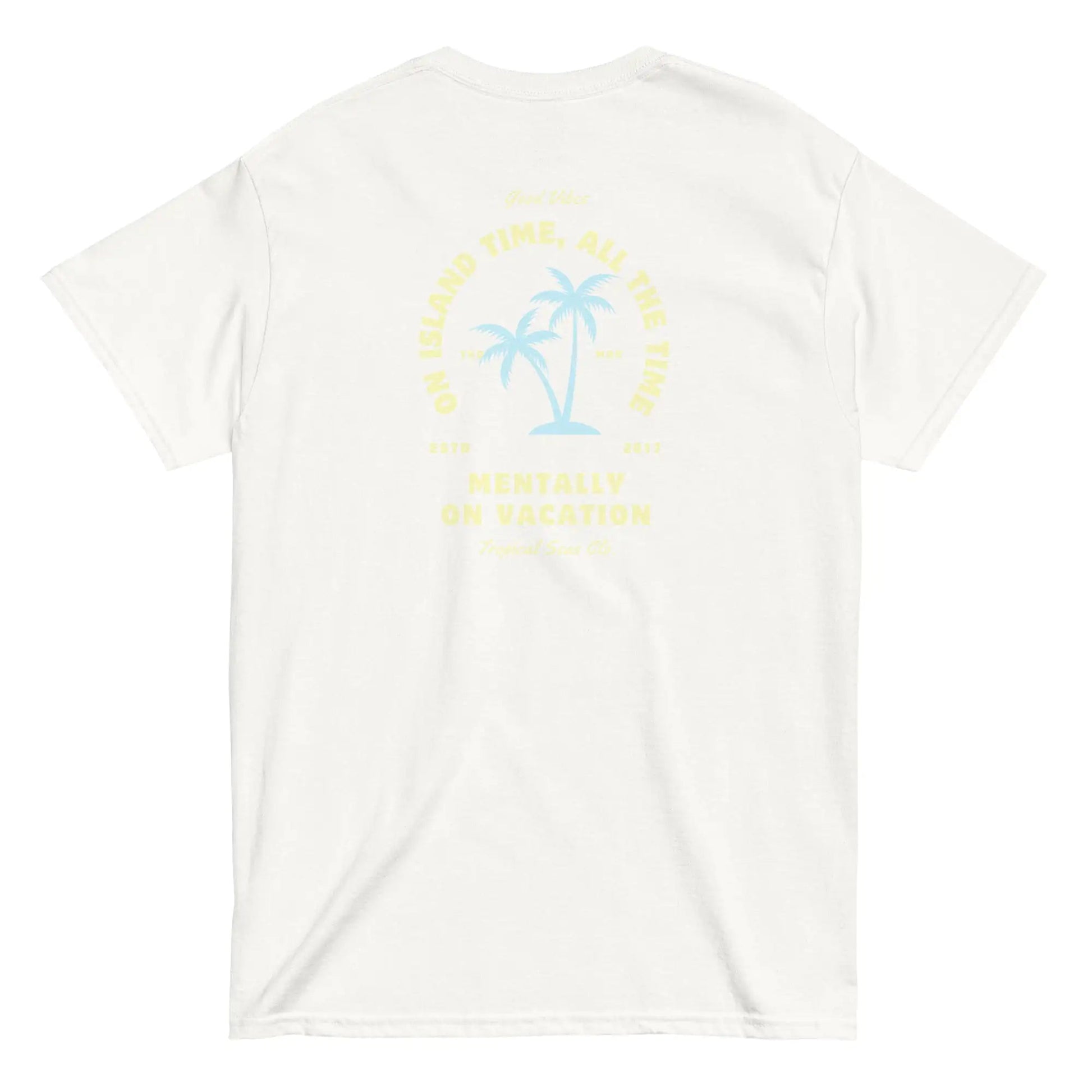 Men's Mental Beach Vacation classic tee WEM Support (www.WEM.support)