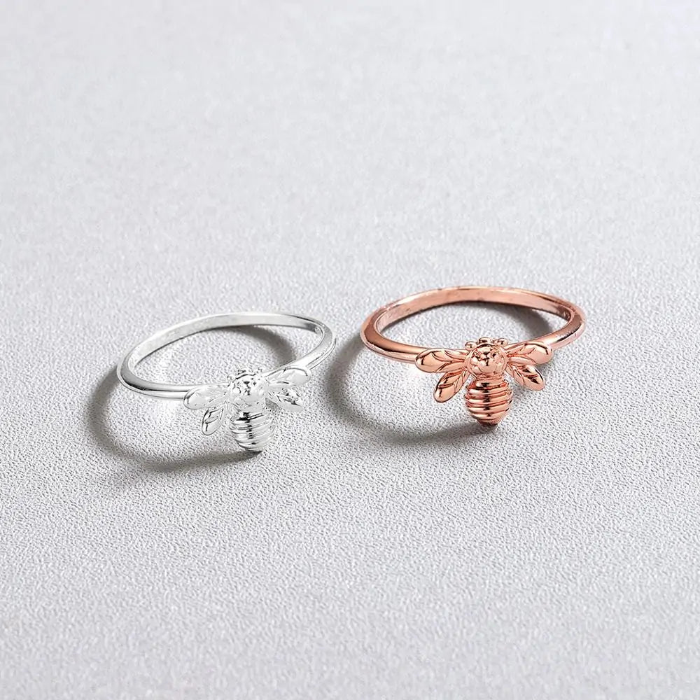Dainty Rose Gold Ring WEM Support (www.WEM.support)