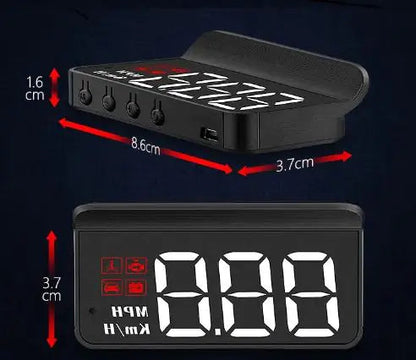 Car Universal Retrofit Portable M3 Head-up Display WEM Support (www.WEM.support)