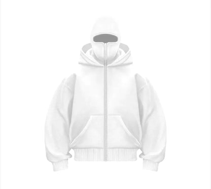 Fleece-Lined Dual Hood Sweatshirt
