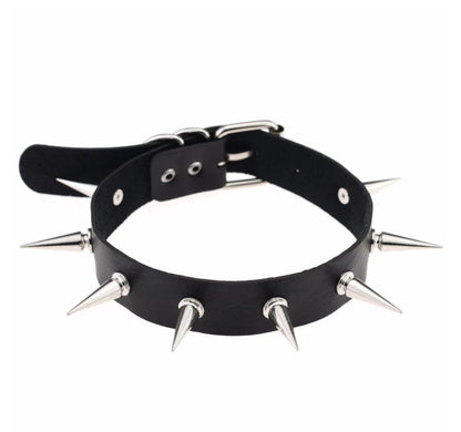 Spike Choker Necklace WEM Support (www.WEM.support)