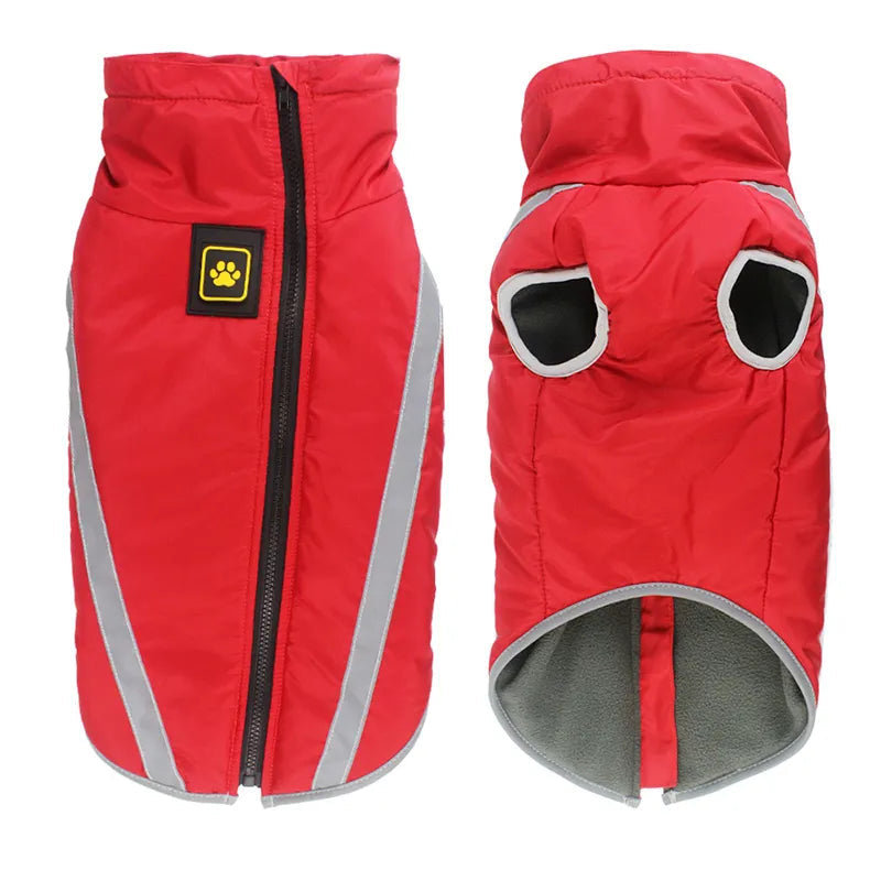 Thickened dog clothes windproof pet jacket WEM Support (www.WEM.support)