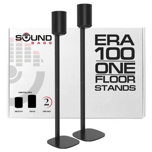 ERA100 Dual Floor Stand Kit for Sonos - Black 2-Pack HejK.com Marketplace LLC