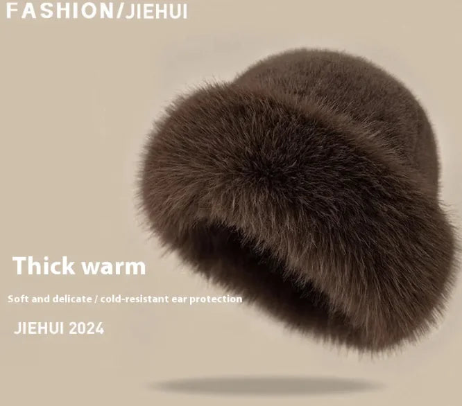 PlushShield Winter Warm Ear Protection Bucket Hat WEM Support (www.WEM.support)