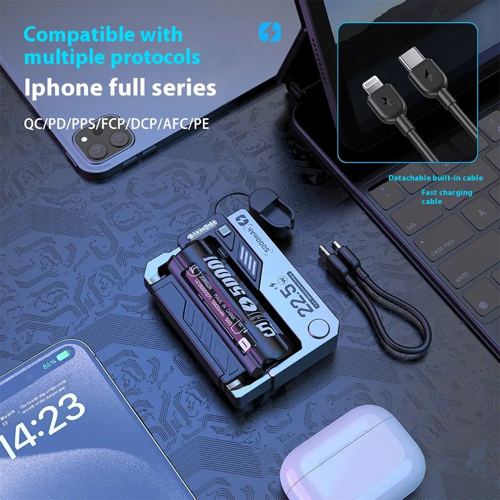 Cargador Portátil Modular Tipo-C HejK.com Marketplace LLC