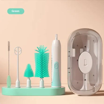 Electric Baby Bottle Brush & UV Sterilizer Set WEM Support (www.WEM.support)