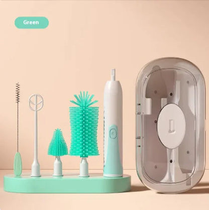 Electric Baby Bottle Brush & UV Sterilizer Set WEM Support (www.WEM.support)