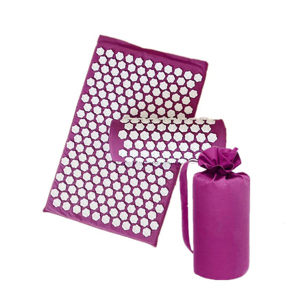 Acupressure Mat & Pillow Set WEM Support (www.WEM.support)