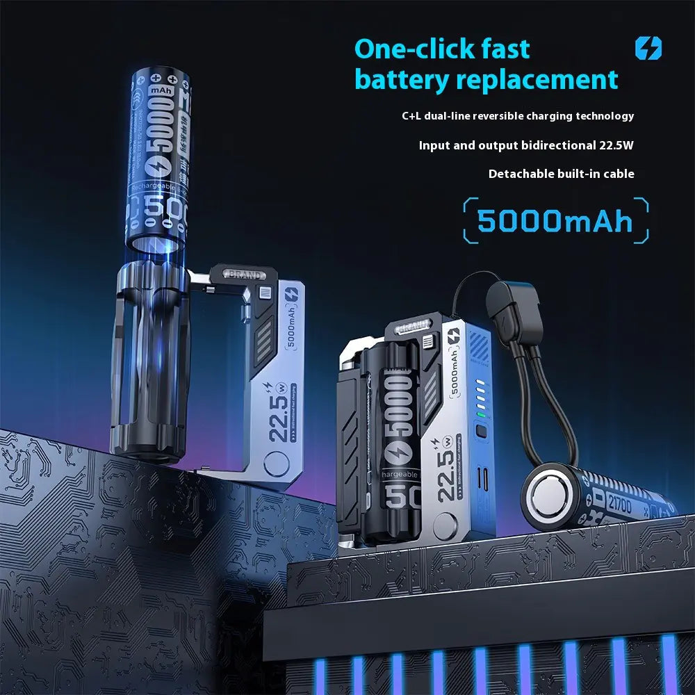 Cargador Portátil Modular Tipo-C HejK.com Marketplace LLC