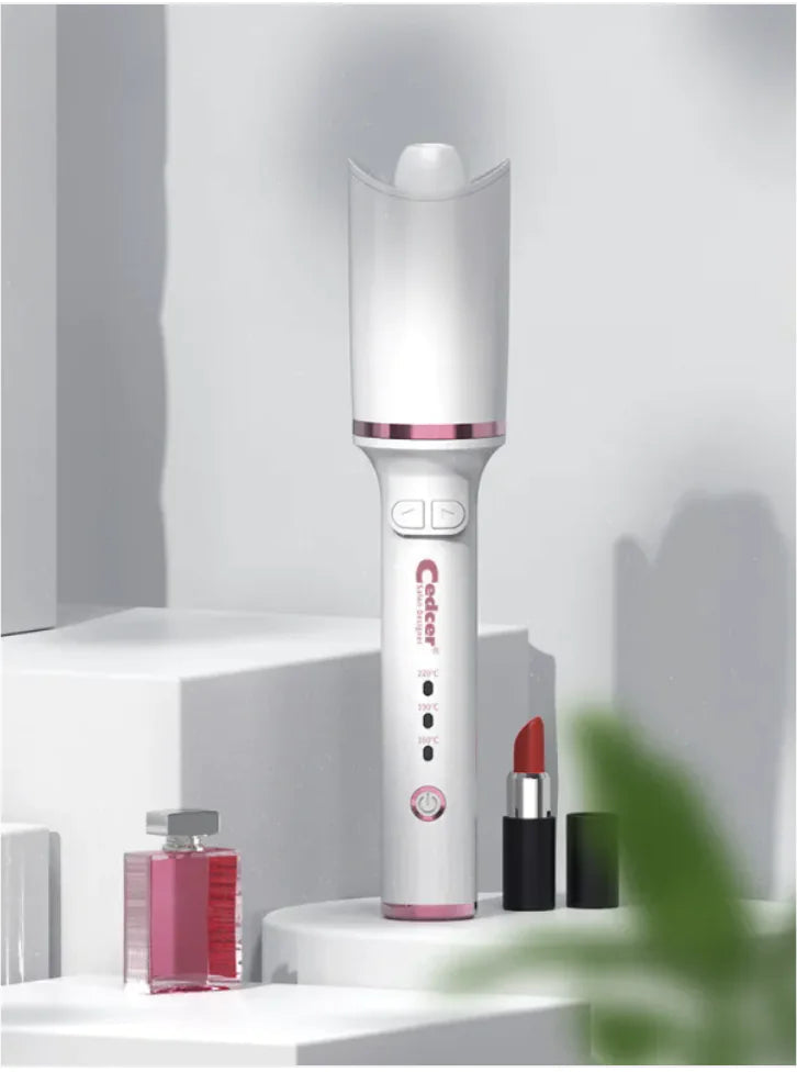 Automatic Rotating Curling Iron WEM Support (www.WEM.support)