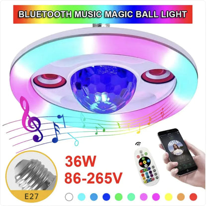 Bola de Luz de Palco LED com Bluetooth WEM Support (www.WEM.support)