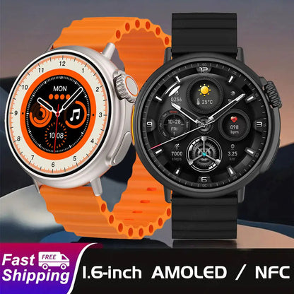 AMOLED 1.6 Inch Smart Watch WEM Support (www.WEM.support)