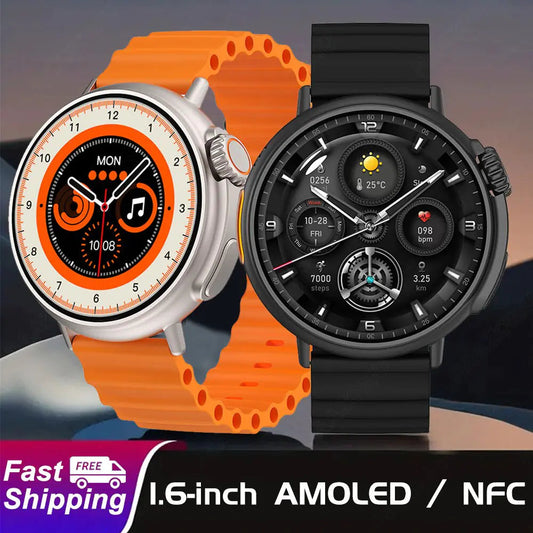 AMOLED 1.6 Inch Smart Watch WEM Support (www.WEM.support)
