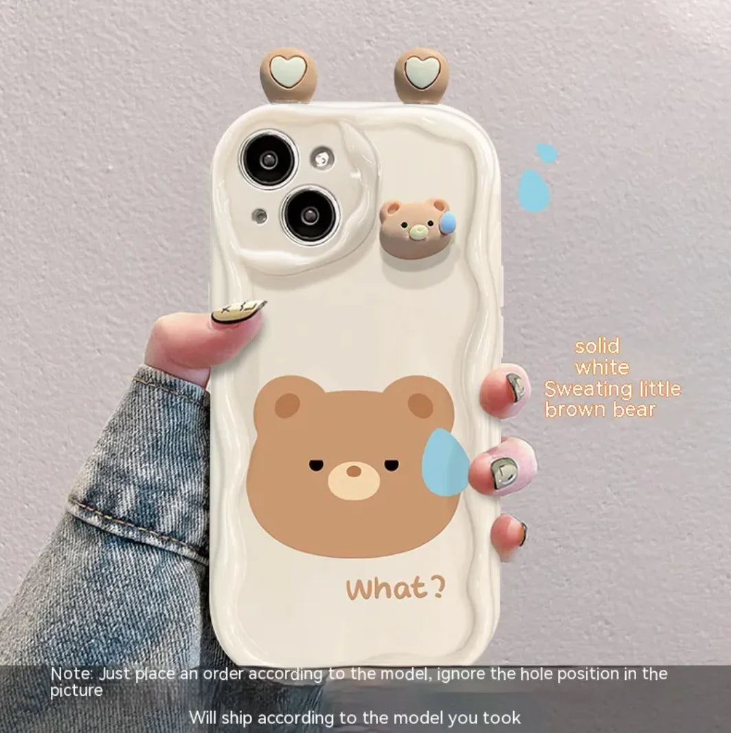 3D Frog Doll Silicone Case WEM Support (www.WEM.support)