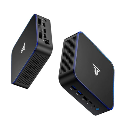 SRESNAIL Windows 11pro Mini PC 16GB RAM & 512GB M.2 SSD Tiny Desktop Computer Alder Lake N95 CPU 4 Cores 4 Threads Mini PC Support 2.4G & 5.0G WiFi Gigabit Ethernet Black