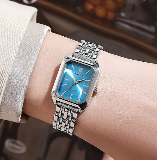 Square Steel Strap Women's Watch HejK.com