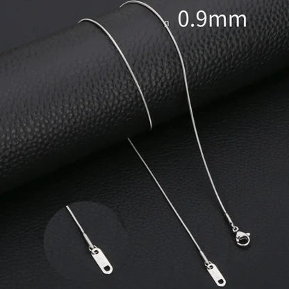 Serpent Curve Necklace WEM Support (www.WEM.support)