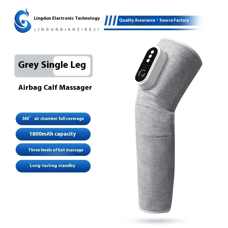 Calf Massager Electric Air Pressure Physiotherapy Instrument Air Wave Long WEM Support (www.WEM.support)