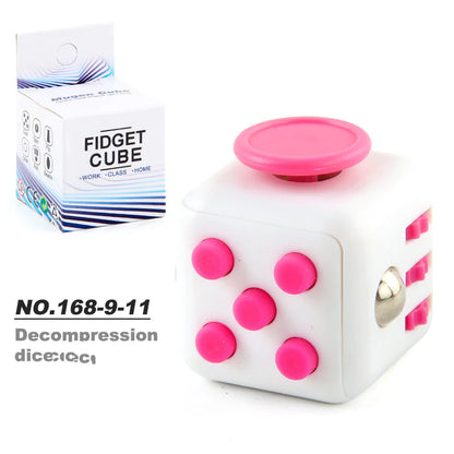 Cubo de Decompressão Fidget de 6 Lados