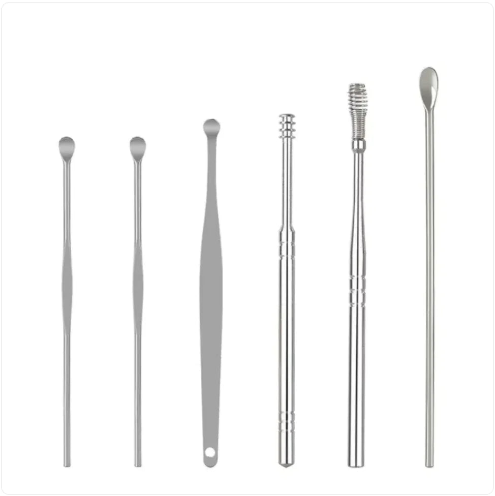 Set de Espirales Limpiadores de Oídos Profesionales HejK.com