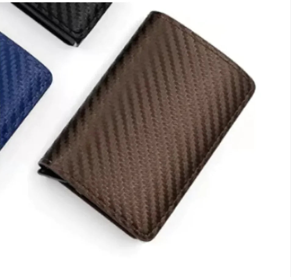 Auto-Flex Aluminum Alloy Card Holder Wallet WEM Support (www.WEM.support)