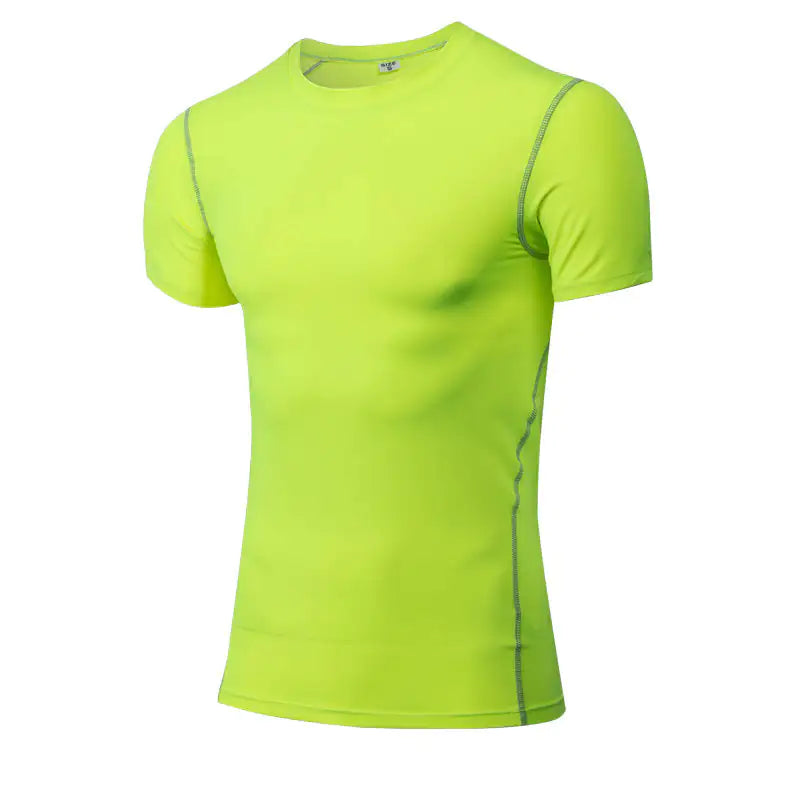 Solid color quick-drying bottoming short sleeve WEM Support (www.WEM.support)