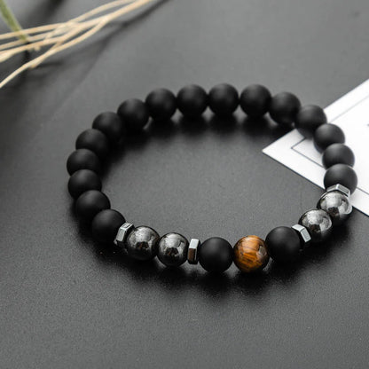 Frosted Stone Magnet Bracelet WEM Support (www.WEM.support)