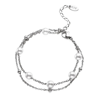 Adjustable Creative Silver Bracelet for Women