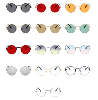 Vintage Round Sunglasses WEM Support (www.WEM.support)