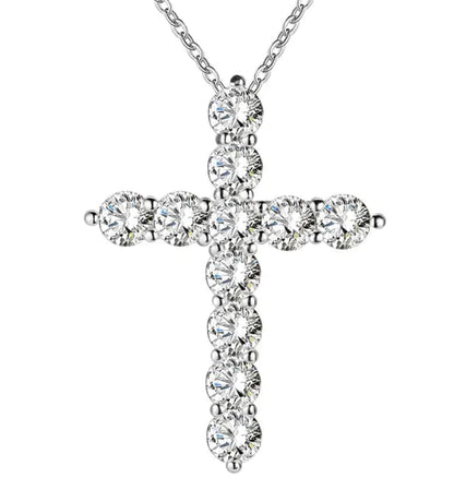 Faithful Cross Pendant Necklace HejK.com Marketplace LLC