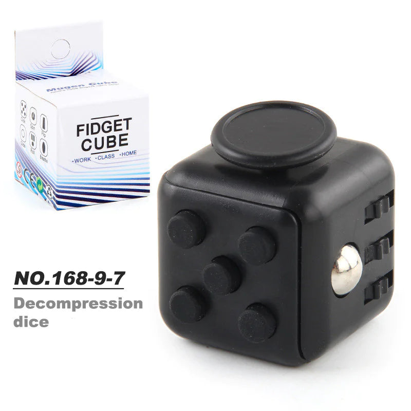 Cubo de Decompressão Fidget de 6 Lados