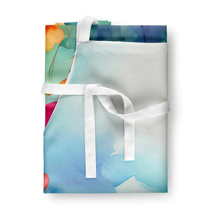 Anemones in Watercolor Apron WEM Support (www.WEM.support)