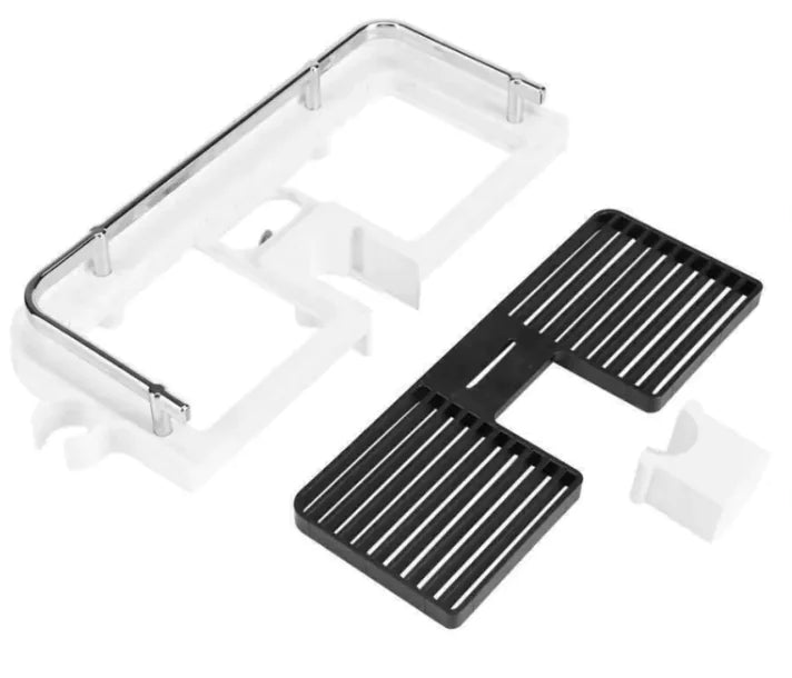 No Drilling Shower Caddy Rack Storage Organizer WEM Support (www.WEM.support)