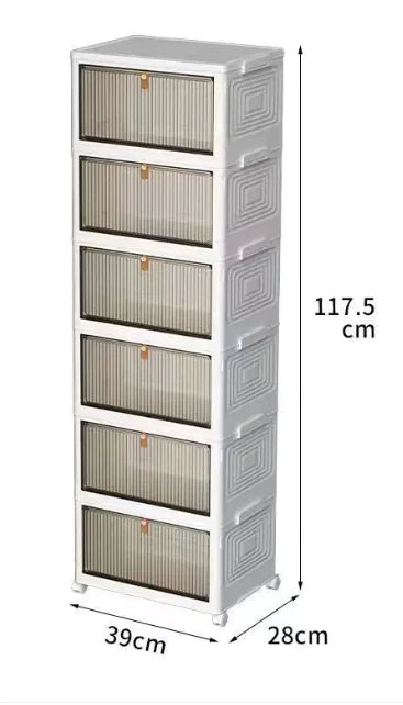 Foldable Snack Storage Cabinet