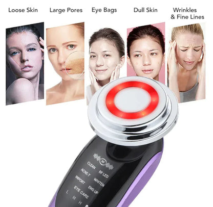 EMS Micro-current Color Light Skin Rejuvenation Instrument WEM Support (www.WEM.support)