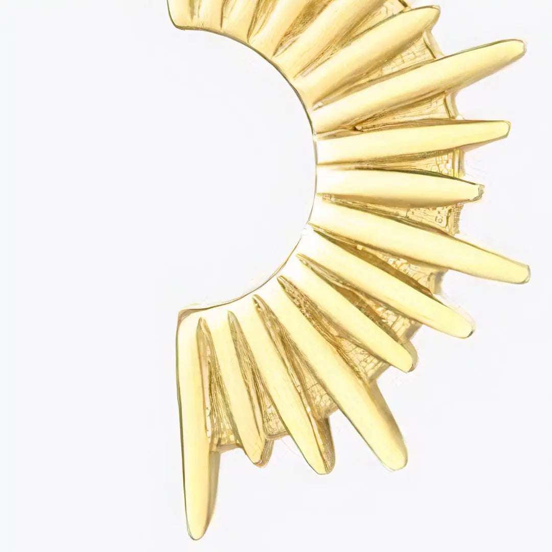 Spiky Earrings WEM Support (www.WEM.support)