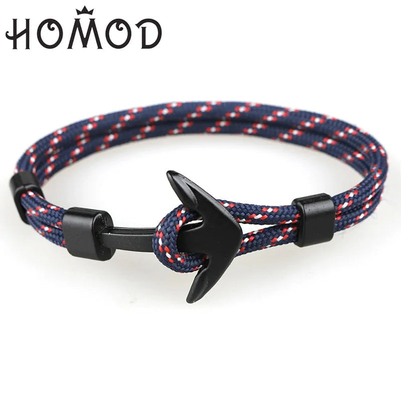 Paracord Whale Tail Hope Bracelet WEM Support (www.WEM.support)