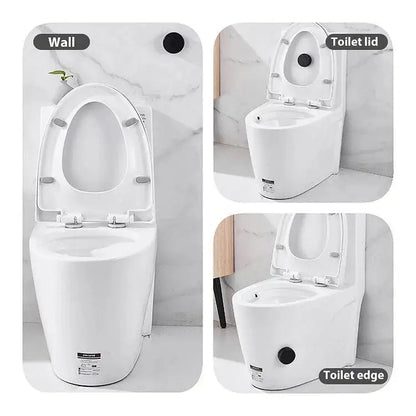 Adjustable Touchless Auto-Flush Sensor for Intelligent Toilet Flushing WEM Support (www.WEM.support)