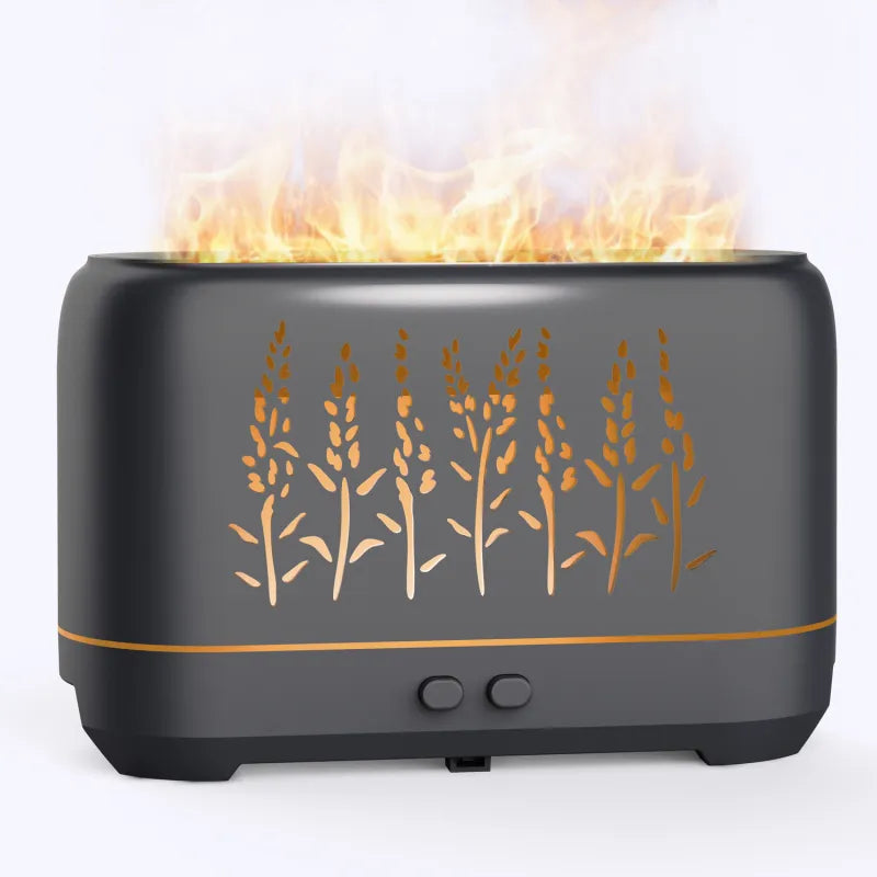 200ml Wood Grain Lavender Aroma Diffuser WEM Support (www.WEM.support)