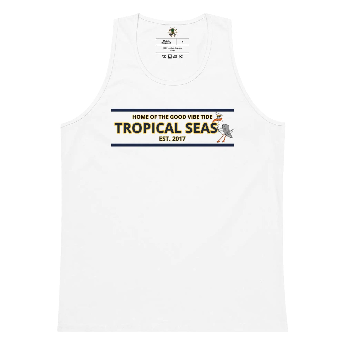 Men’s Premium High Flying Sailor Tank Top WEM Support (www.WEM.support)