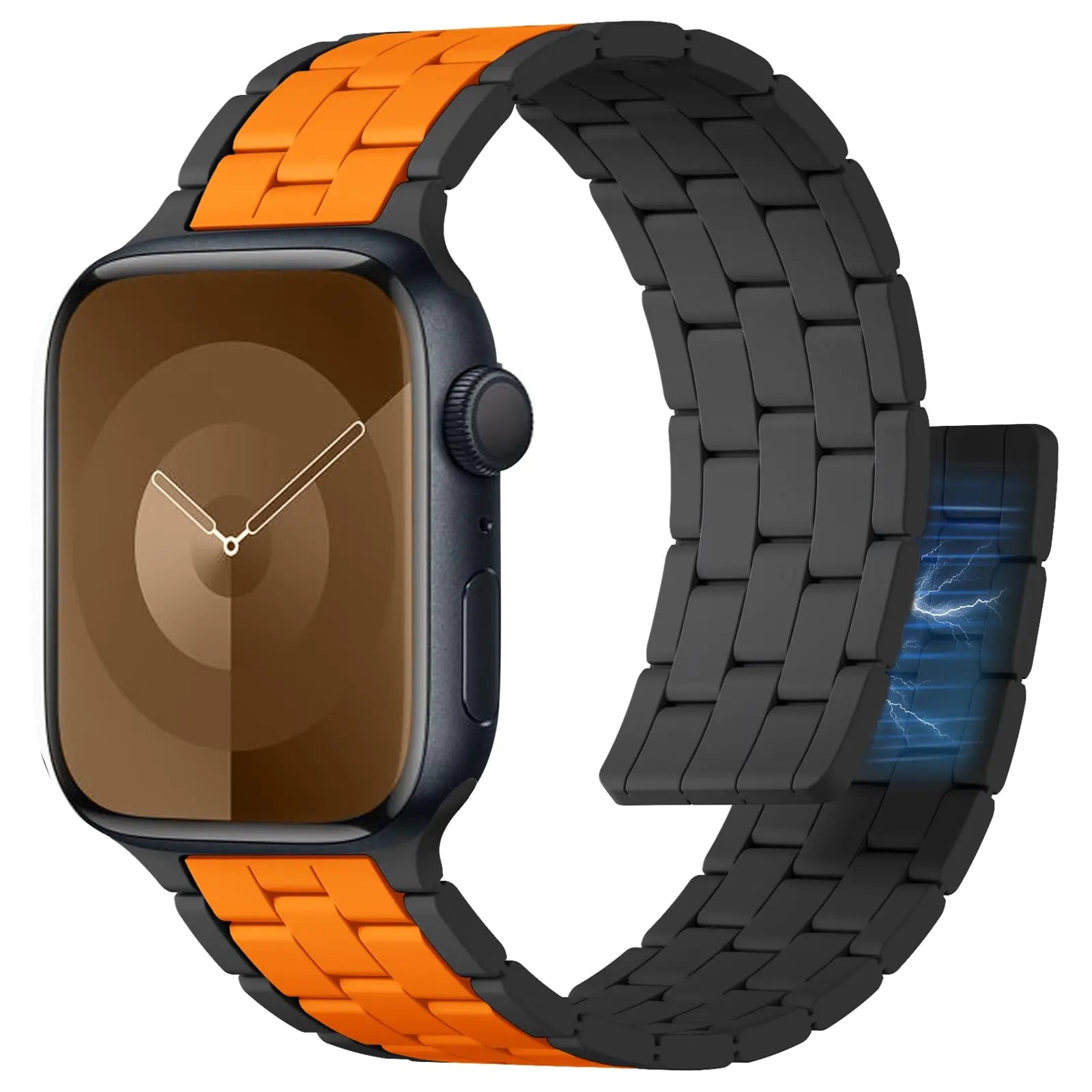 Getino Bandas Magnéticas Compatibles con Correa de Apple Watch para Hombres 44m 45mm 46mm 49mm 42mm 41mm 40mm 38mm, Mujeres, Bandas Deportivas de Silicona iWatch para iWatch Ultra 2, SE, Serie de Apple Watch 10 9 8 7 6 5 4 3 HejK.com Marketplace LLC