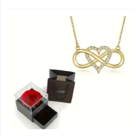 Simple Love Heart Collarbone Necklace WEM Support (www.WEM.support)