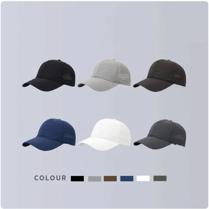 Summer Quick-Dry Mesh Sun Hat WEM Support (www.WEM.support)