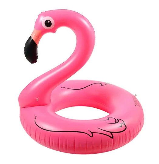 "Summer Splash Flamingo Float