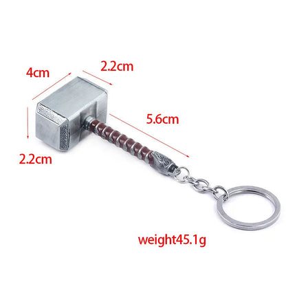 Bottle Opener Hammer Keychain Necklace WEM Support (www.WEM.support)