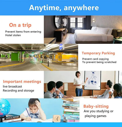 WiFi Wireless Spy 4K Mini Camera Pinhole DIY Hidden HD Screw IP DVR Nanny Cam WEM Support (www.WEM.support)