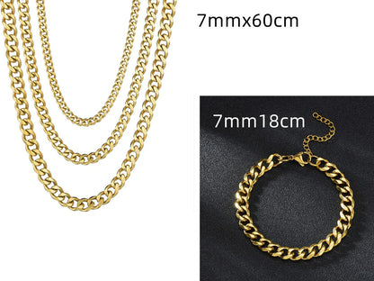 Six-Sided Cuban Sweater Chain WEM Support (www.WEM.support)