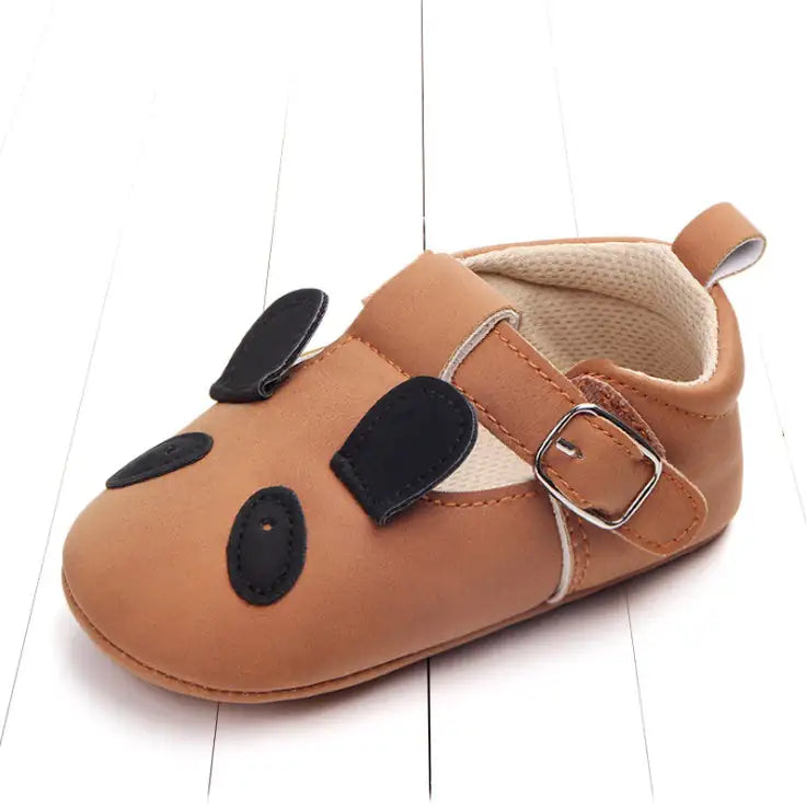 Spring and autumn cartoon animal baby shoes matte leather non-slip soft bottom baby shoes wholesale 0884 WEM Support (www.WEM.support)